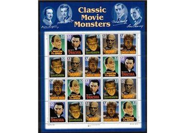 USA 1997 Horror Movie Classics m/s MNH**