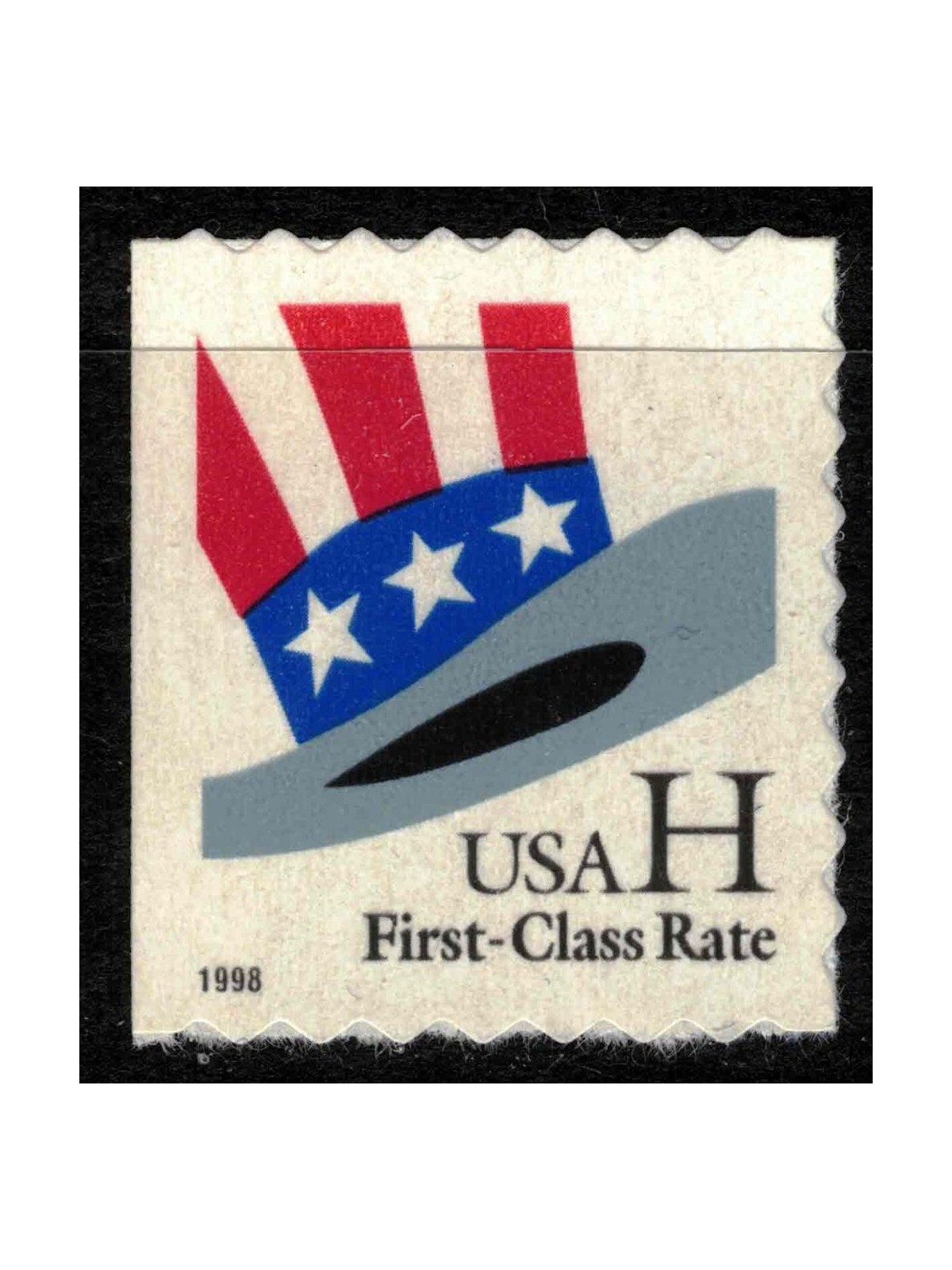 USA 1998 Cappello dello Zio Sam (dent. 8) MNH**