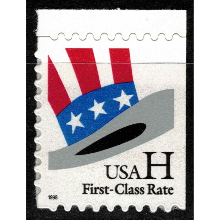 USA 1998 Uncle Sam Hat (perf. 10) MNH**