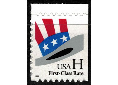 USA 1998 Cappello dello Zio Sam (dent. 10) MNH**