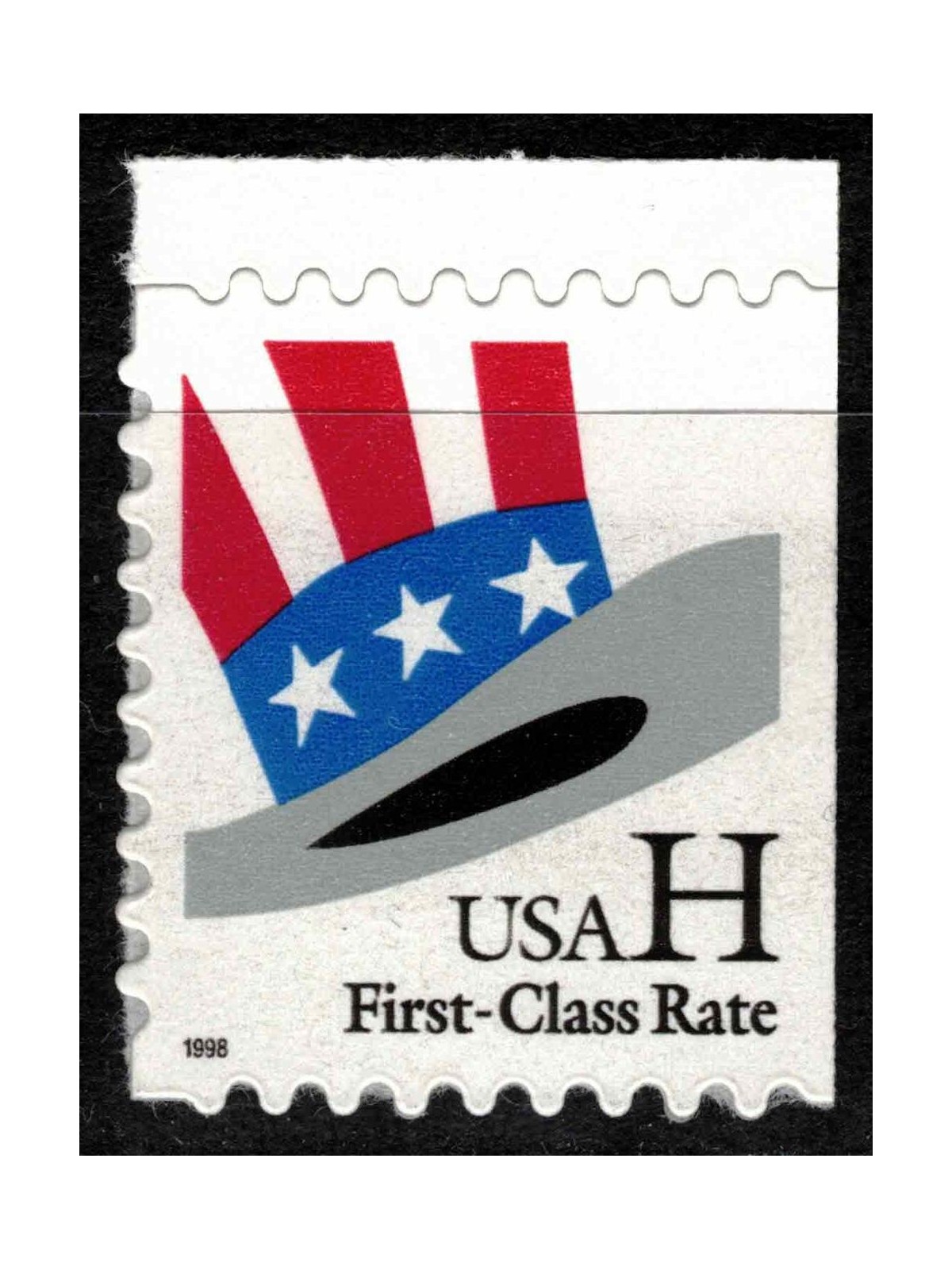 USA 1998 Cappello dello Zio Sam (dent. 10) MNH**