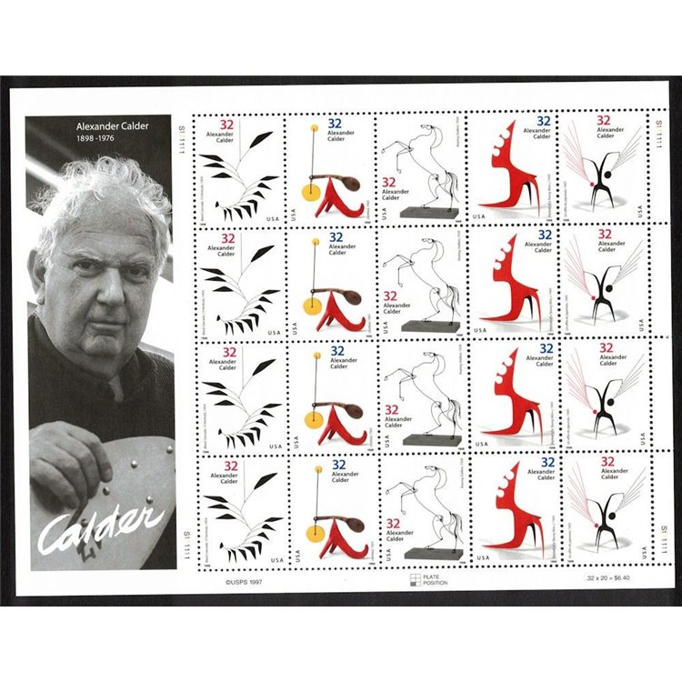 USA 1998 Alexander Calder MF MNH**