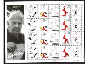 USA 1998 Alexander Calder m/s MNH**