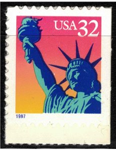 USA 1997 Statue of Liberty (perf. 11) MNH**