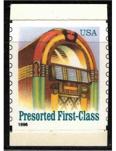 USA 1996 Jukebox (figured tooth) MNH**