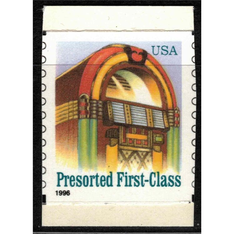 USA 1996 Juke-box (dent. figurata) MNH**