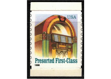 USA 1996 Juke-box (dent. figurata) MNH**