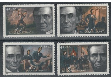 USA 2009 Abraham Lincoln 4v MNH**