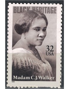 USA 1998 Eredità nera (Madam C. J. Walker) MNH**