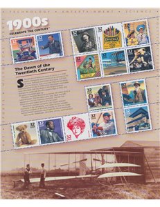 USA 1998 Celebrating the 20th Century (1st series) 15v MNH**