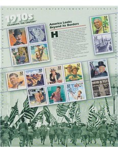USA 1998 Celebriamo il 20° secolo (2ª serie) 15v MNH**