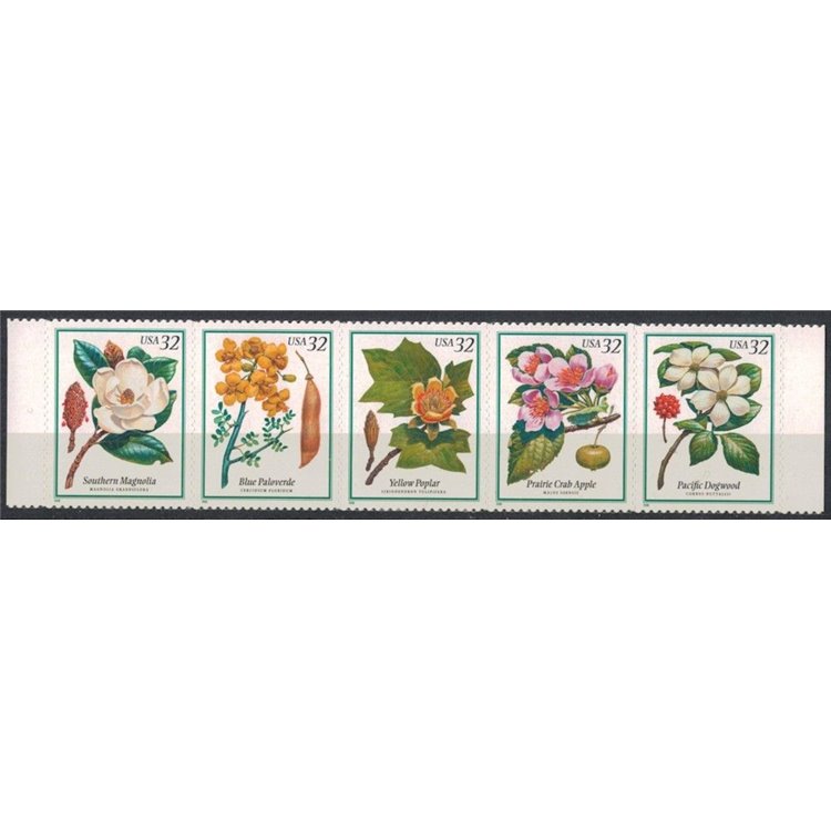 USA 1998 Flora, fiori di alberi 5v MNH**