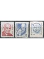 USA 1998 Grandi personaggi americani 3v MNH**