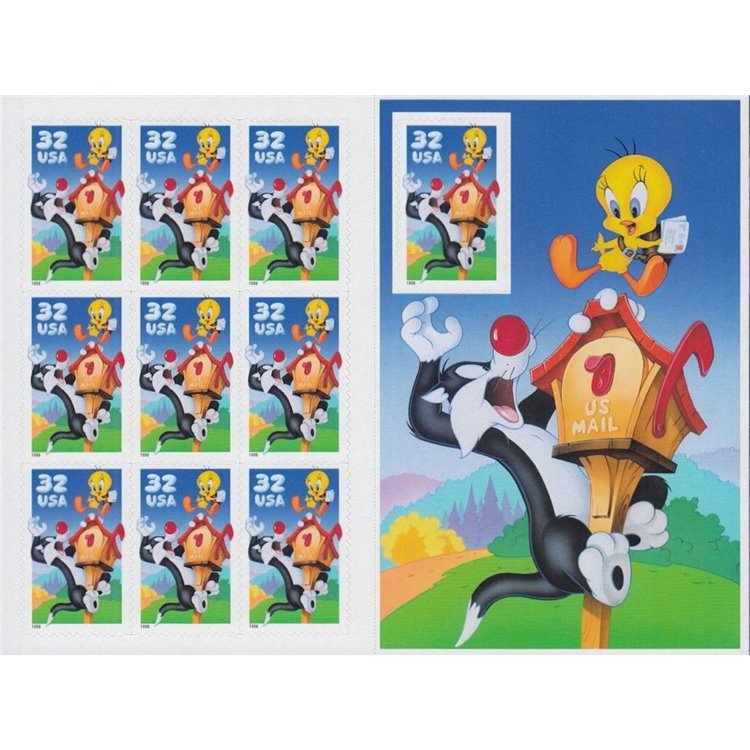 USA 1998 Silvestro e Tweety m/s MNH**