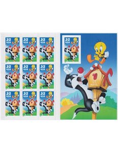 USA 1998 Silvestro e Titti MF nd MNH**
