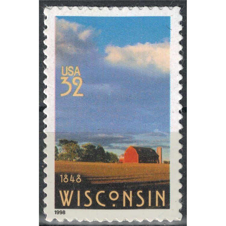 USA 1998 Stato del Wisconsin MNH**