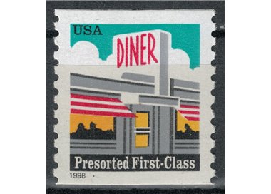 USA 1998 Diner (ordinary series) MNH**