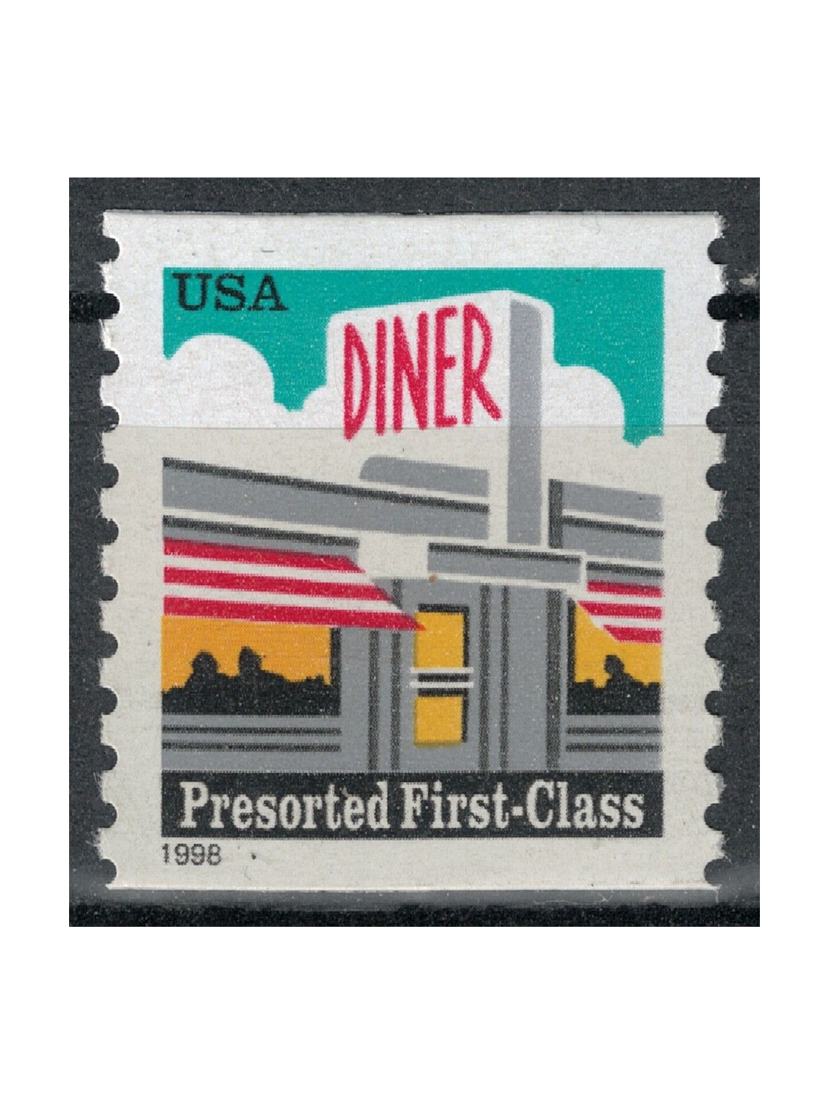 USA 1998 Diner (serie ordinaria) MNH**