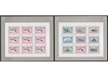 USA 1998 Trans-Mississippi 2 s/s MNH**