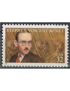 USA 1998 Stephen Vincent Benèt MNH**