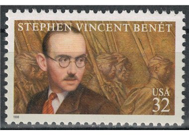 USA 1998 Stephen Vincent Benèt MNH**