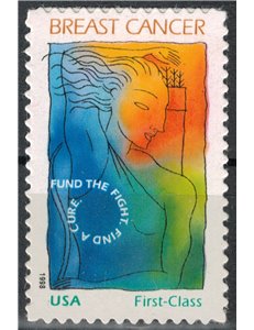 USA 1998 Breast Cancer Prevention MNH**