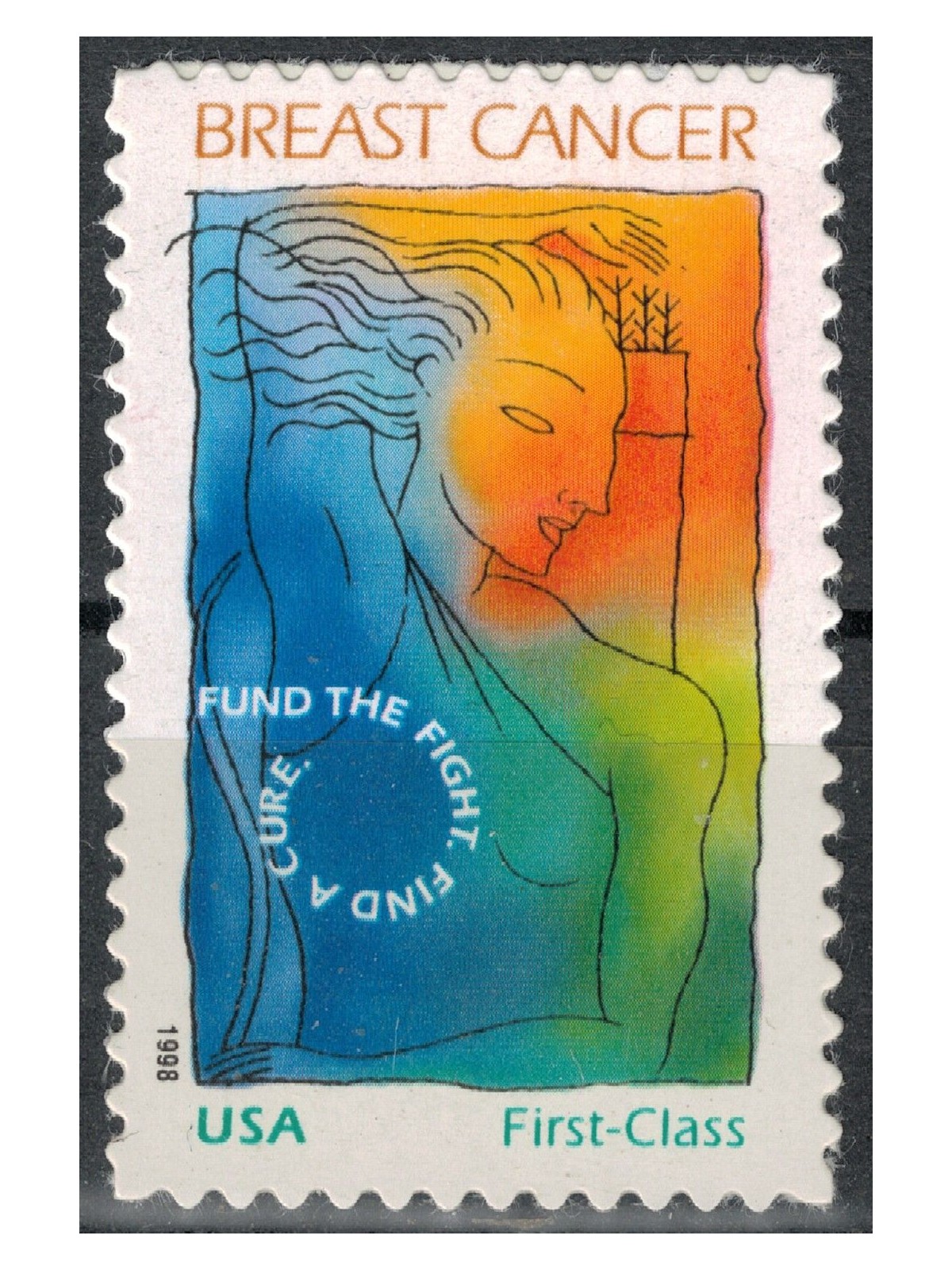 USA 1998 Prevenzione del cancro al seno MNH**
