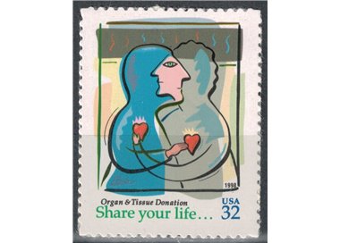 USA 1998 Organ Donation MNH**