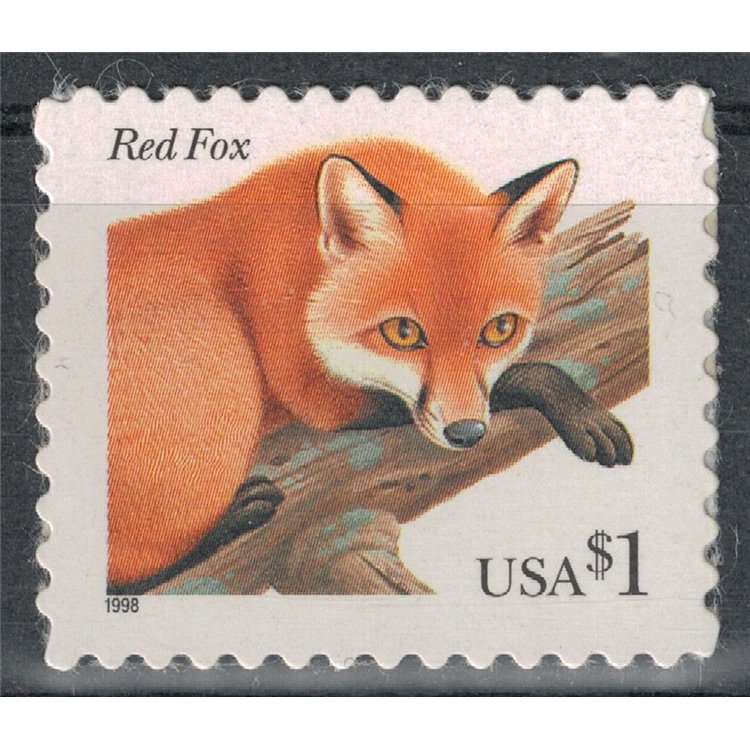 USA 1998 Red Fox MNH**