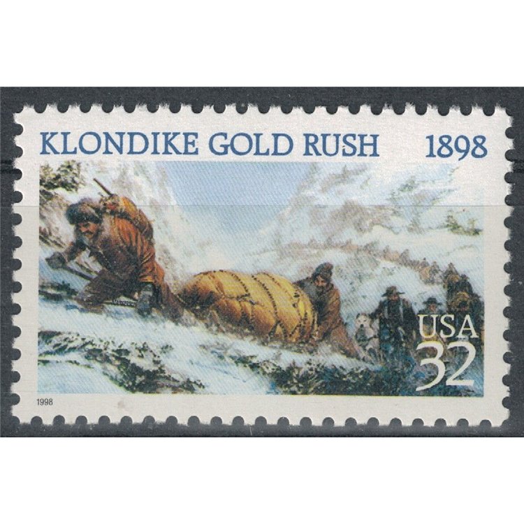 USA 1998 Corsa all'oro MNH**