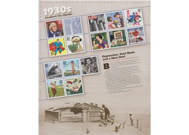 USA 1998 Celebrating the 20th Century, 4th series 15v MNH**
