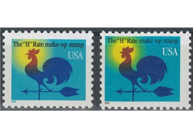 USA 1998 Gallo 2v MNH**