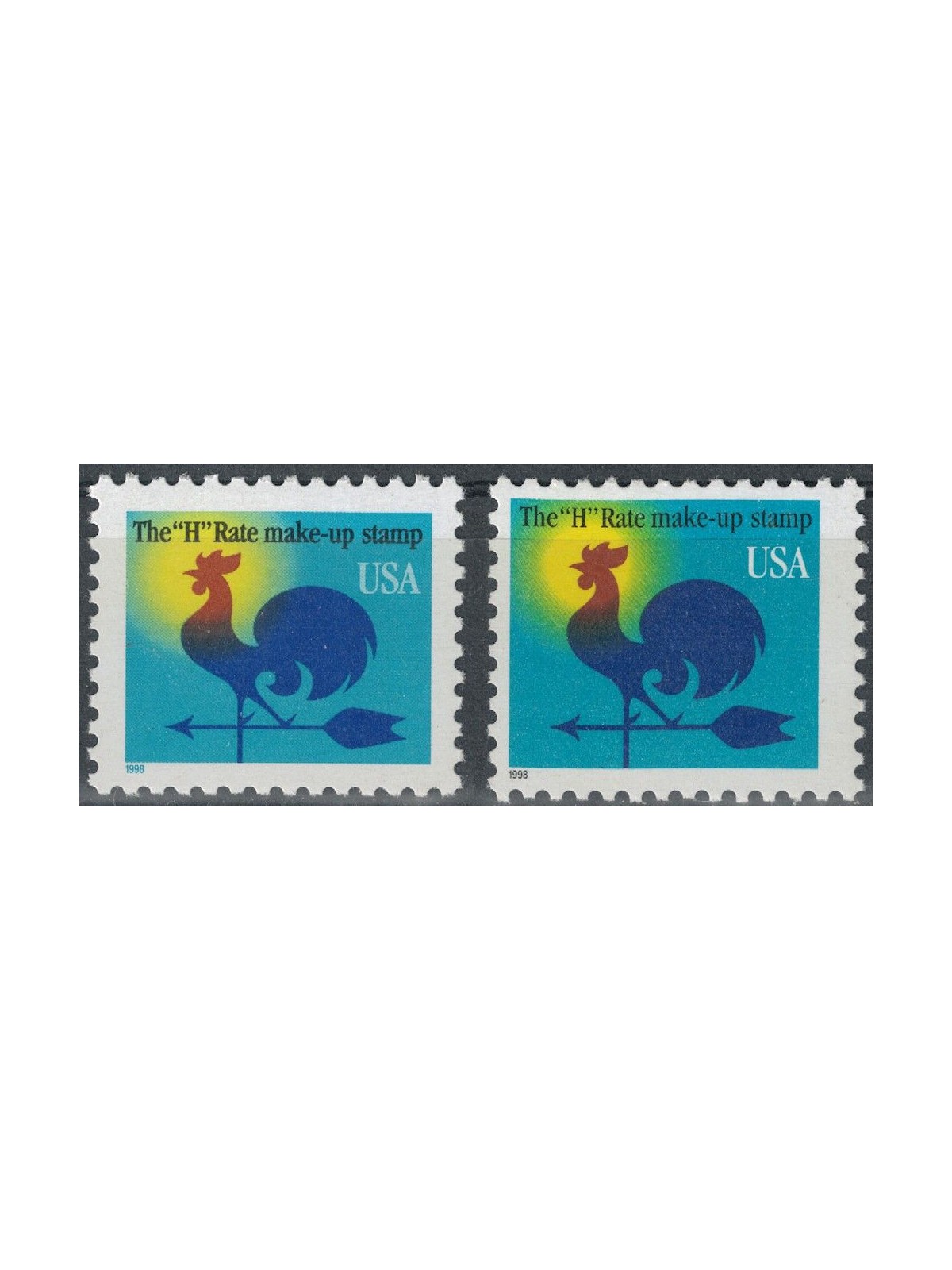 USA 1998 Gallo 2v MNH**