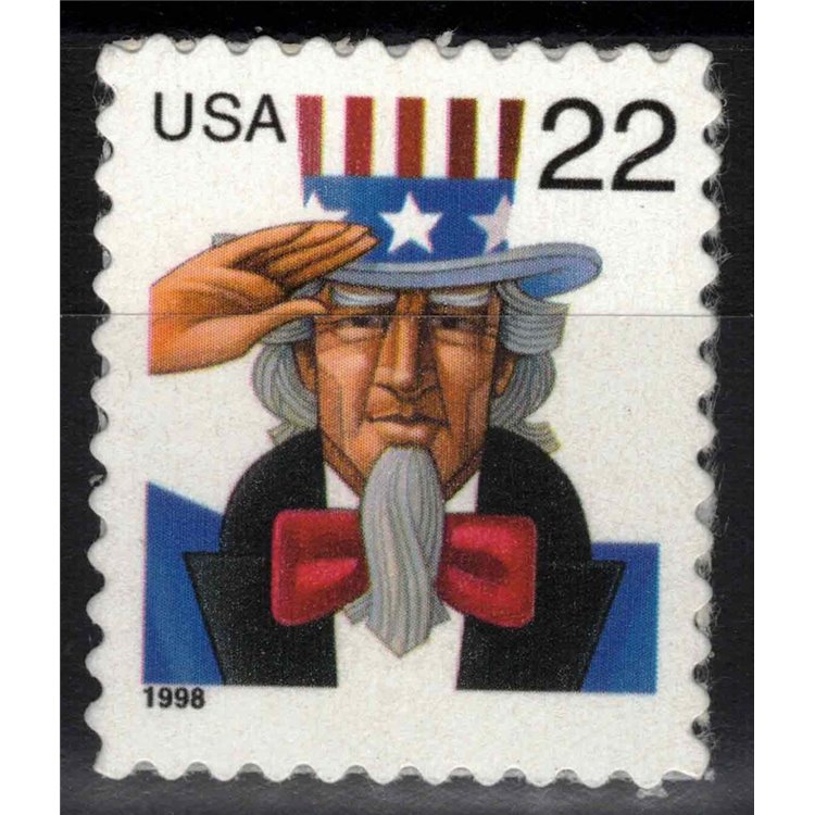 USA 1998 Zio Sam (dent. 11x10½) MNH**