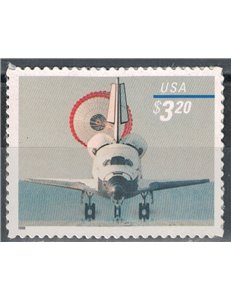 USA 1998 Veicolo spaziale, posta prioritaria MNH**