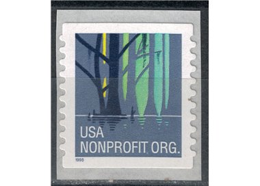 USA 1998 Swamp (ordinary set) oil card MNH**