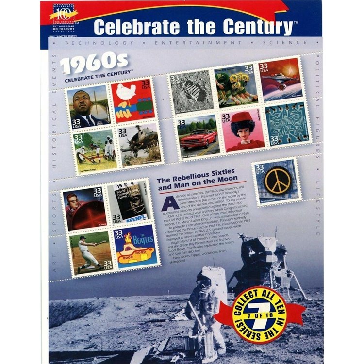USA 1999 Celebriamo il 20° secolo (7ª serie) 15v MNH**