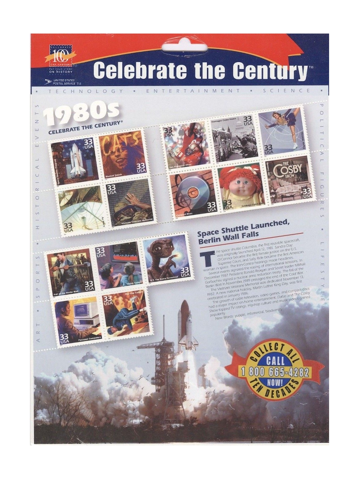 USA 2000 Celebriamo il 20° secolo (9ª serie) 15v MNH**