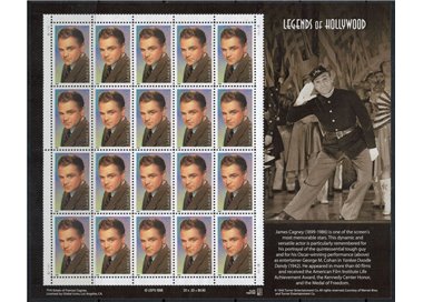 USA 1999 Legends of Hollywood (James Cagney) MF MNH**