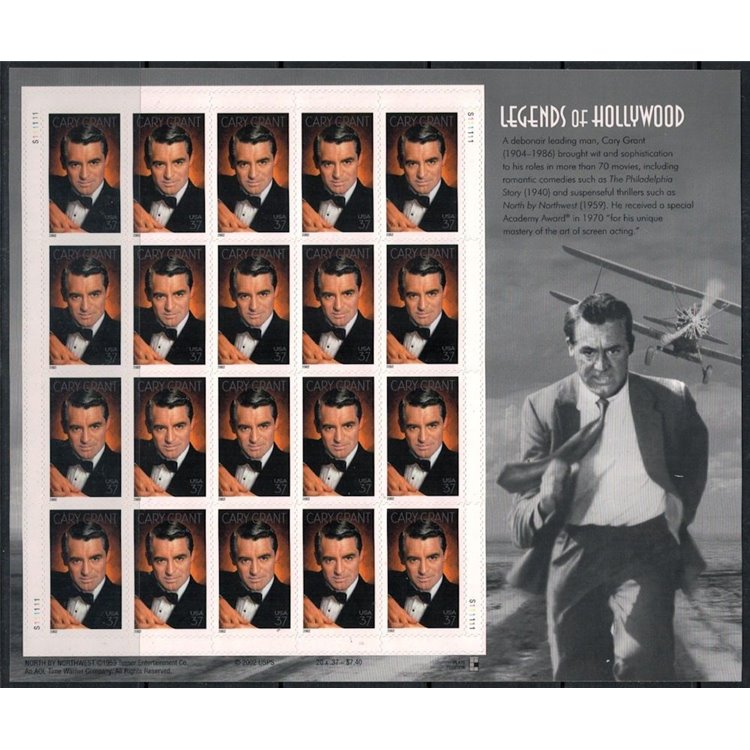 USA 2002 Legends of Hollywood (Cary Grant) MF MNH**