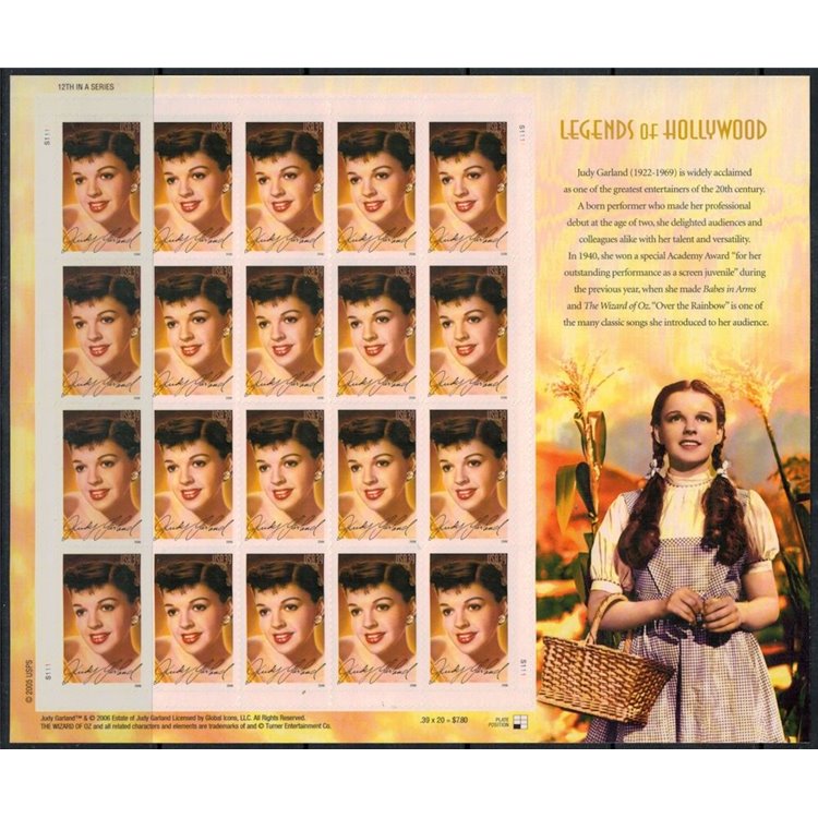 USA 2006 Legends of Hollywood (Judy Garland) MF MNH**