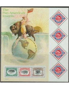 USA 2001 Pan-American Exposition Buffalo s/s MNH**