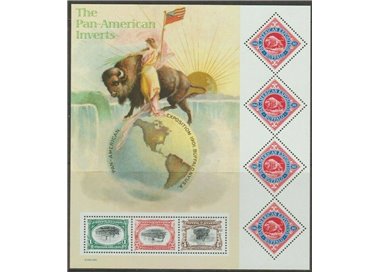 USA 2001 Esposizione Pan-Americana di Buffalo BF MNH**