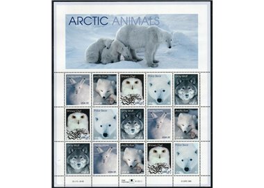 USA 1999 Arctic Wildlife m/s MNH**