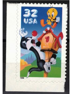 USA 1998 Silvestro and Tweety MNH**