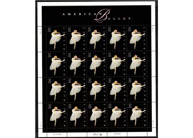 USA 1998 The Ballet m/s MNH**