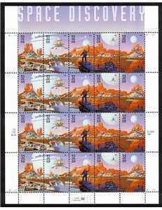 USA 1998 Conquista dello spazio MF MNH**