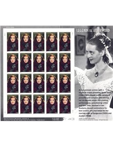 USA 2008 Legends of Hollywood (Bette Davis) MF MNH**