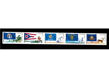 USA 2011 Bandiere Northern Marianas 10v MNH**