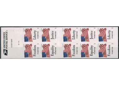 USA 2012 Bandiere (v1111) MF MNH**